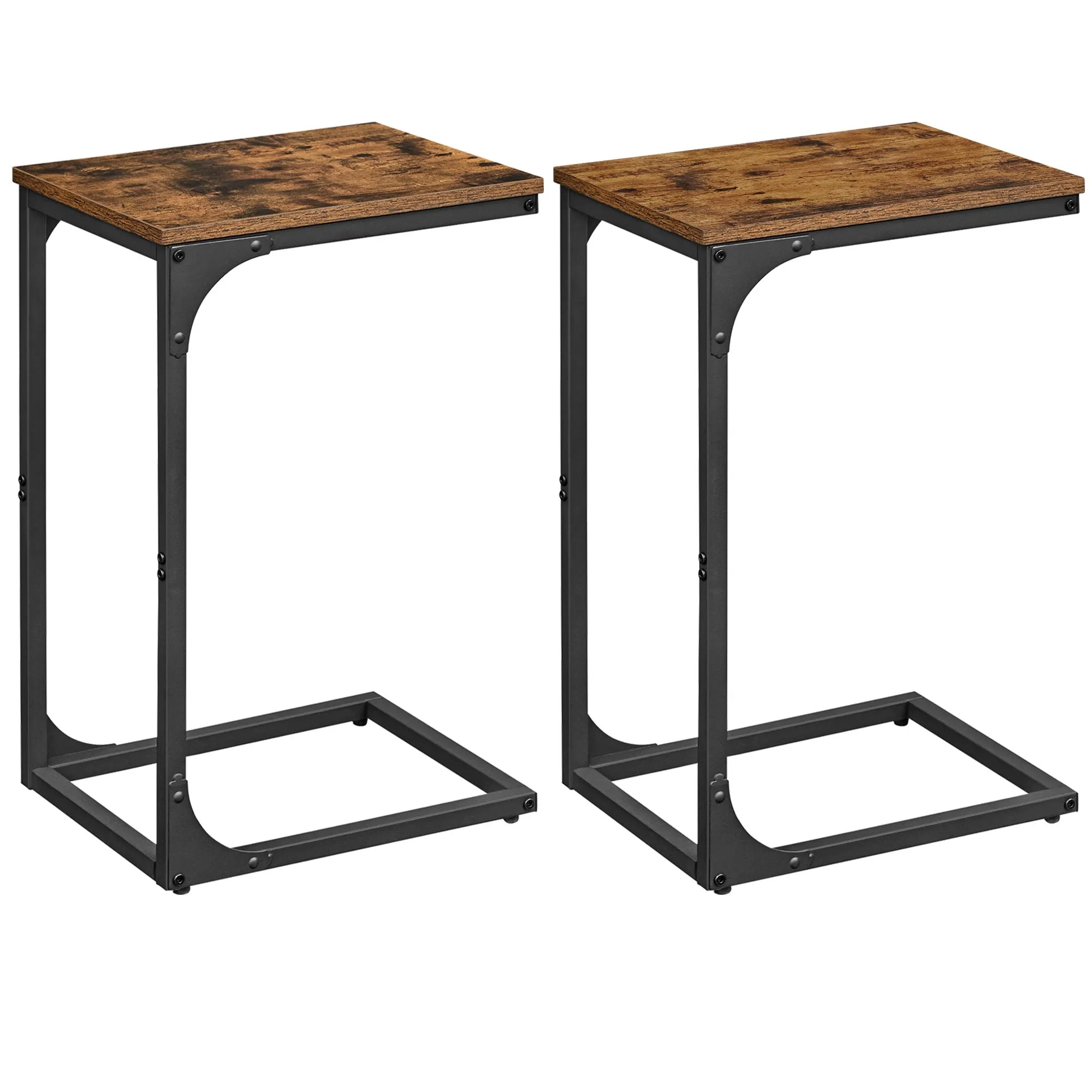 Hivvago Set of 2 C-Shaped End Table