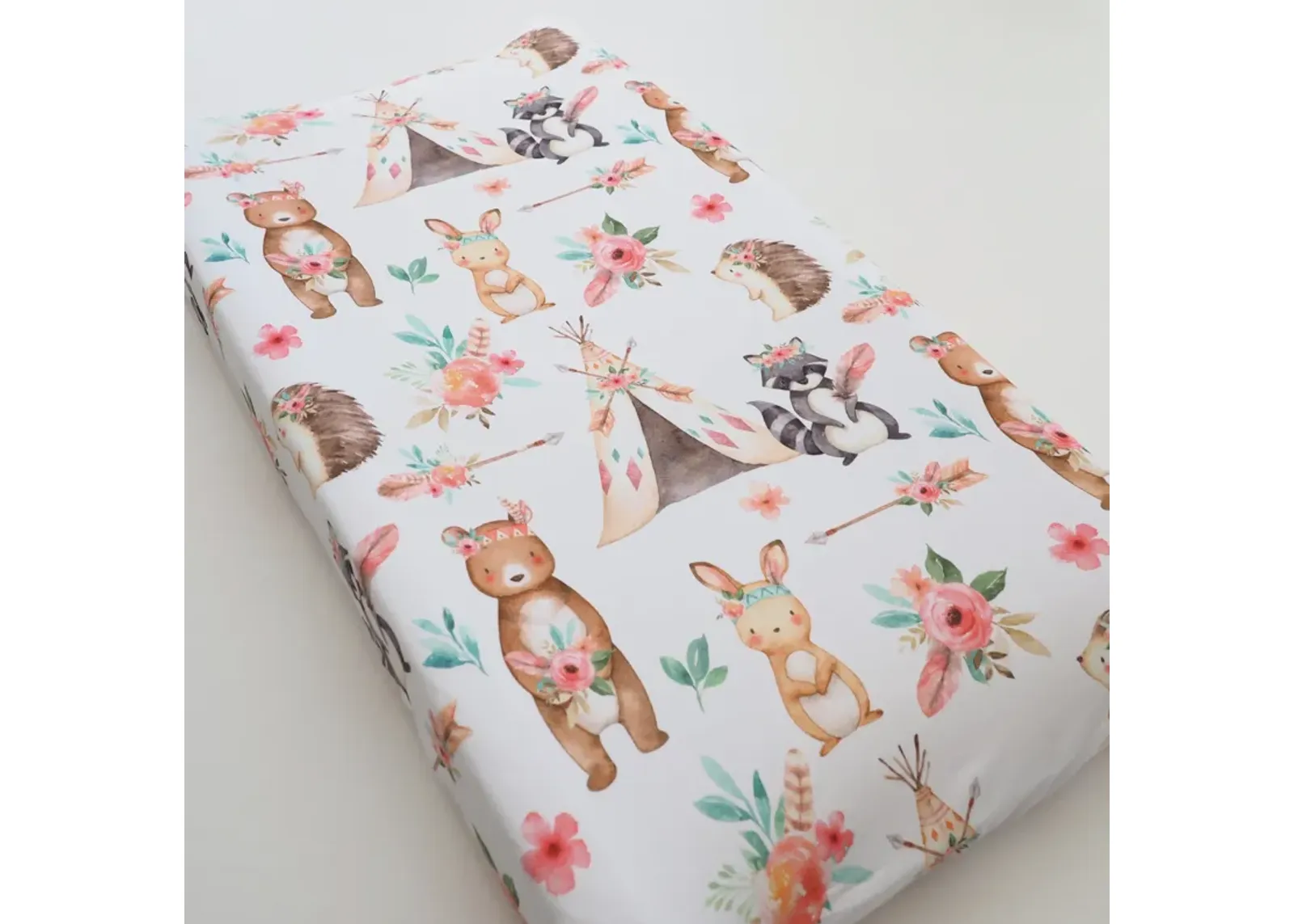 Baby Changing Pad Cover - Woodland Tribe