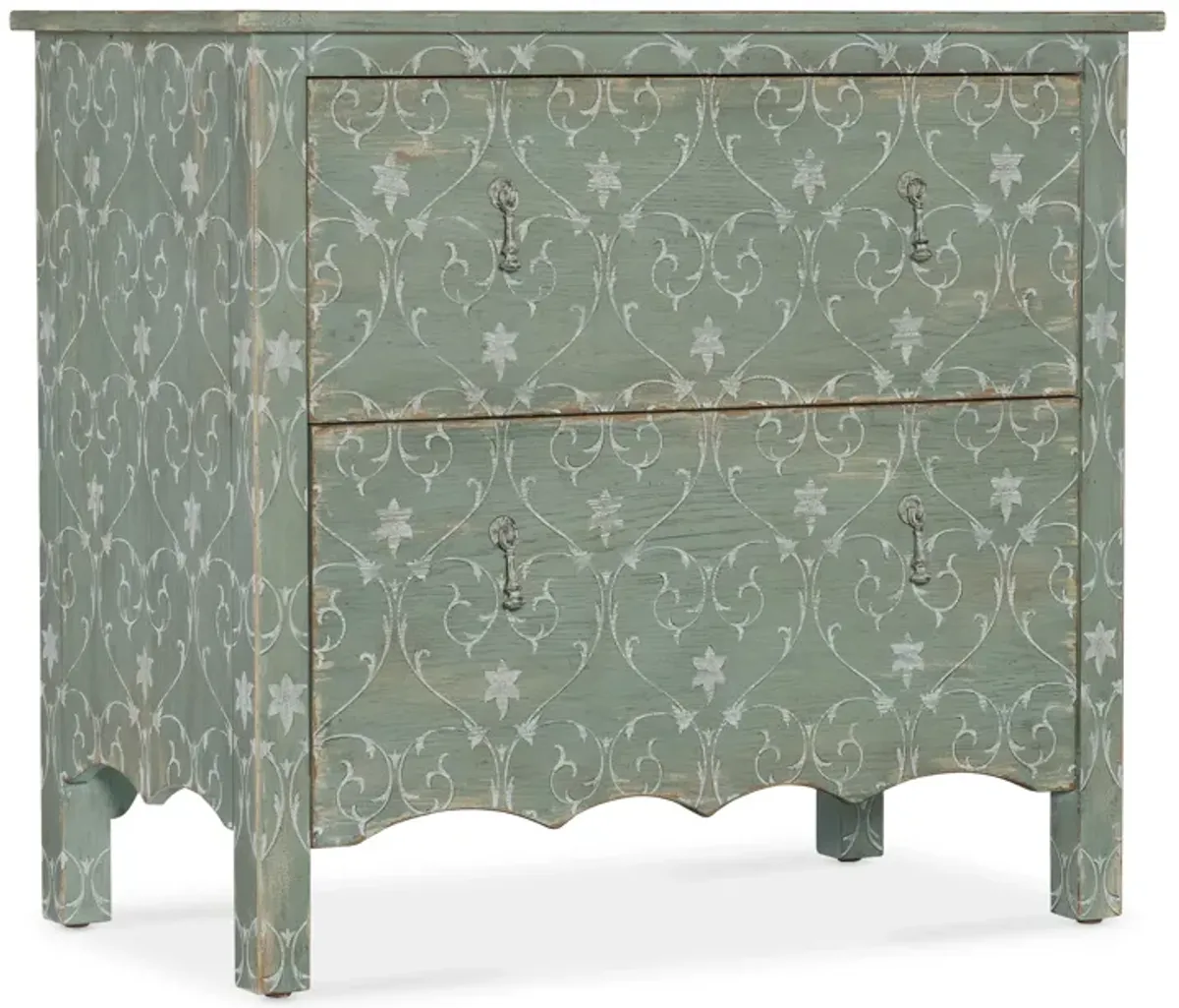 Americana Two-Drawer Accent Chest