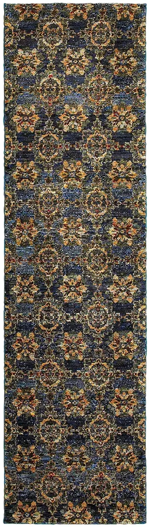 Andorra 10' x 13'2" Blue Rug