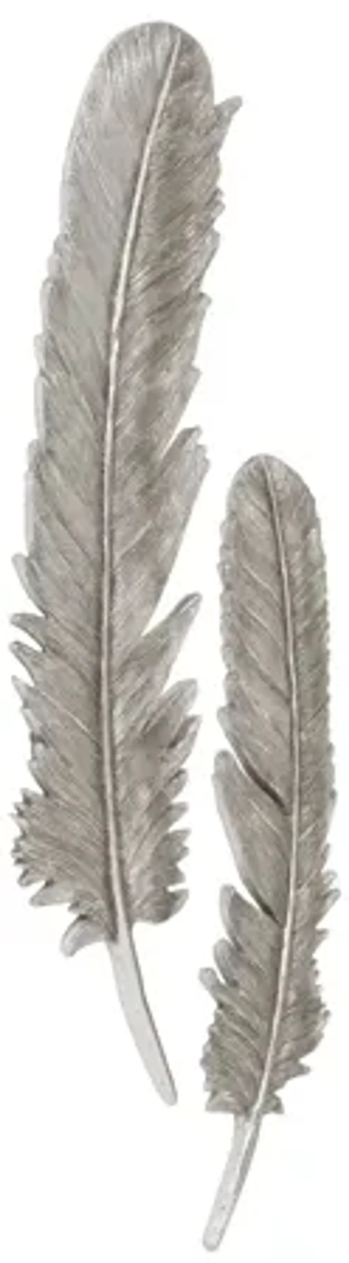 Feathers Large Wall Art Set of 2
