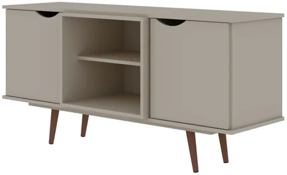 Hampton White TV Stand