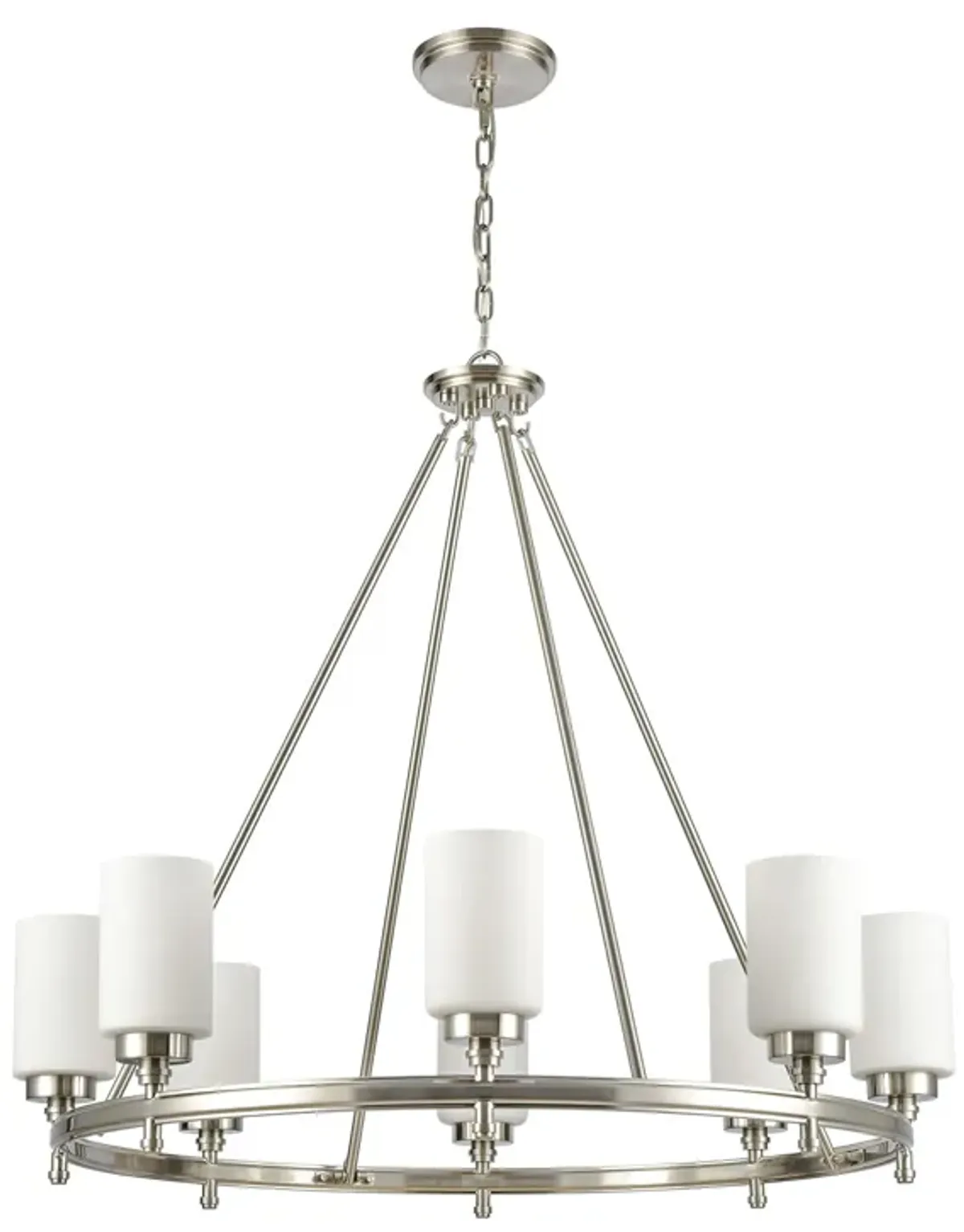 Dawson 33'' Wide 8-Light Chandelier