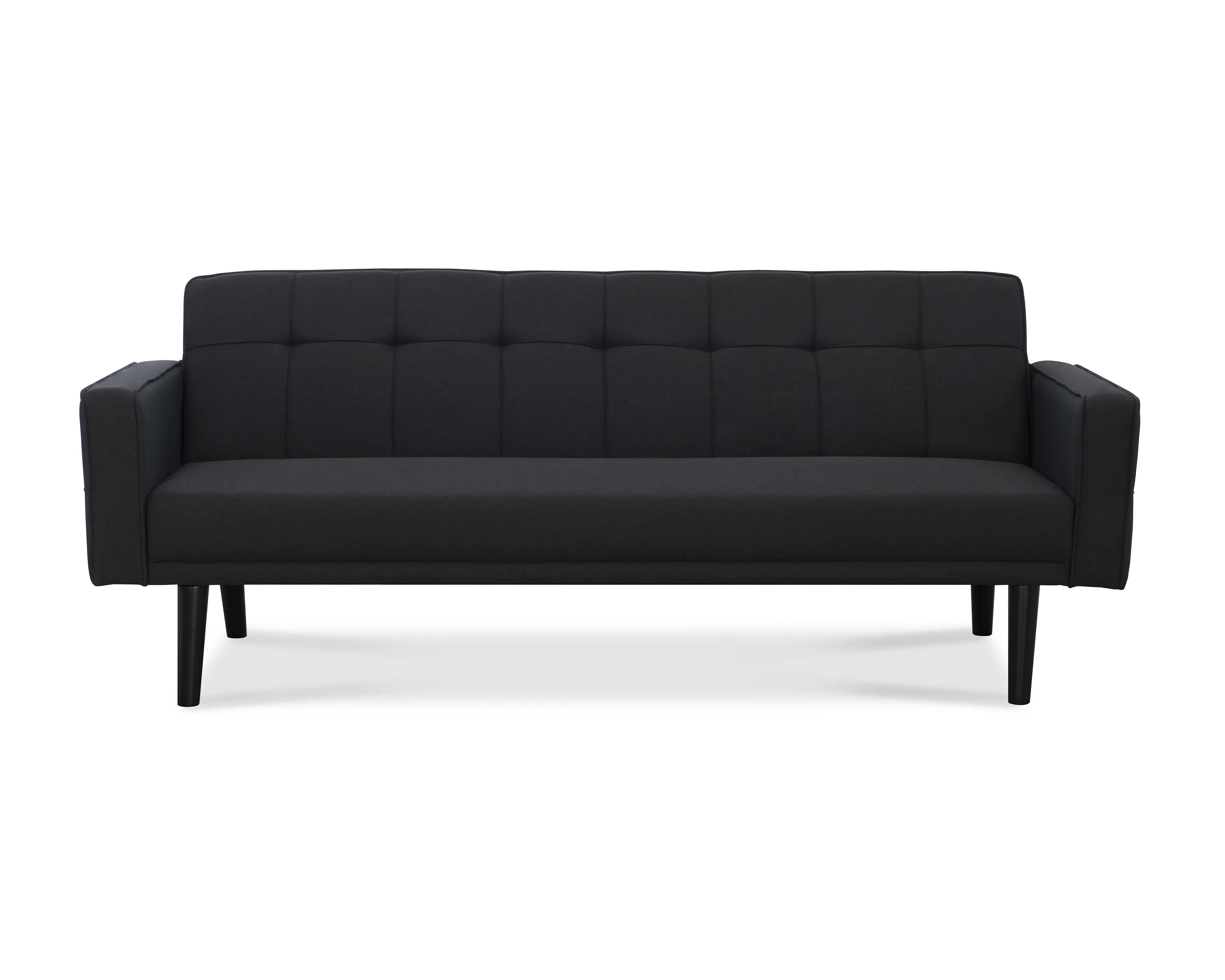 Sawyer Futon With Arms In Gray