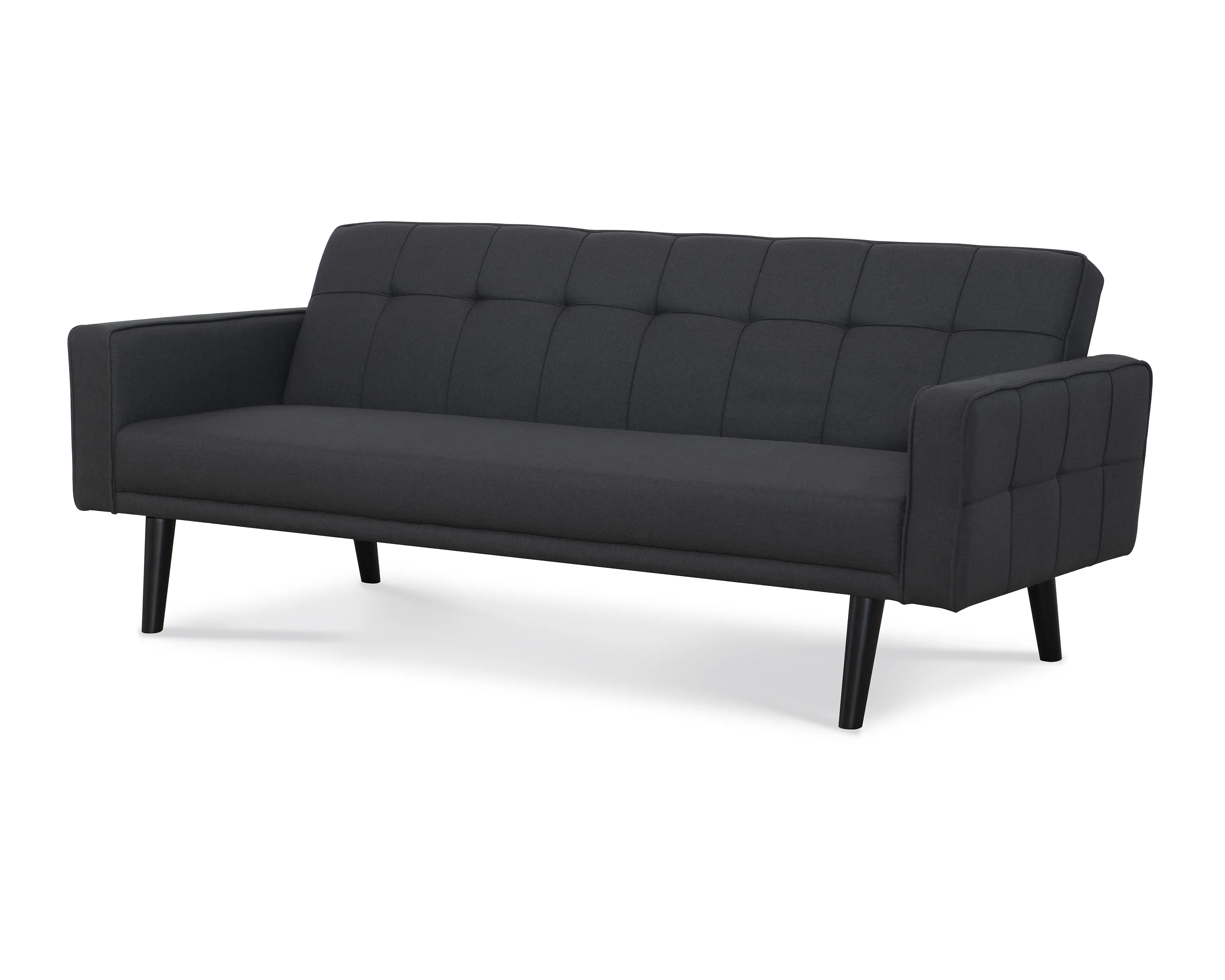 Sawyer Futon With Arms In Gray