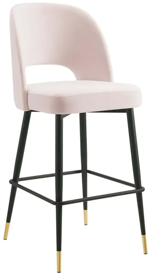 Rouse Performance Velvet Bar Stool