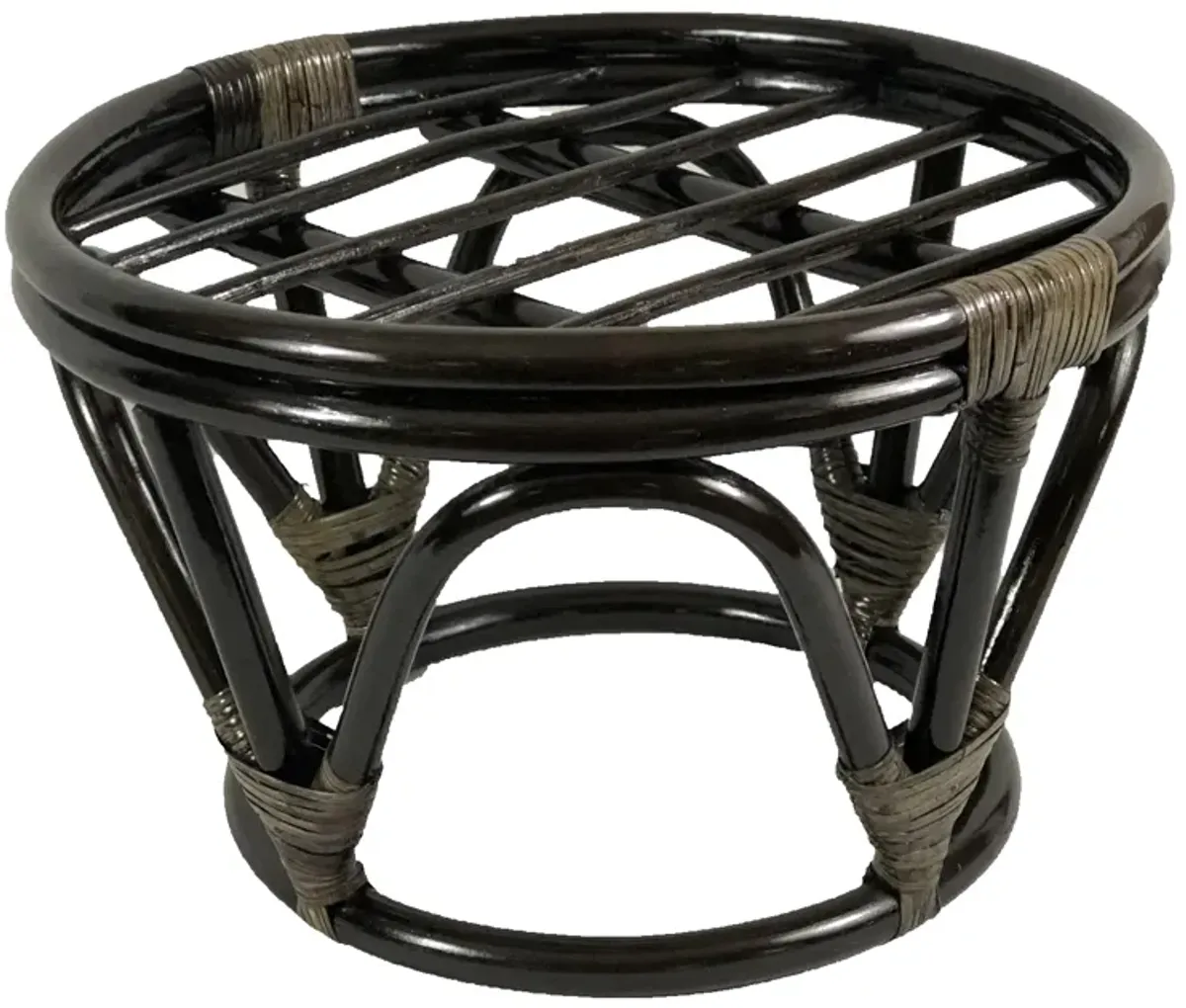 Rattan Ottoman Frame Only - Stain