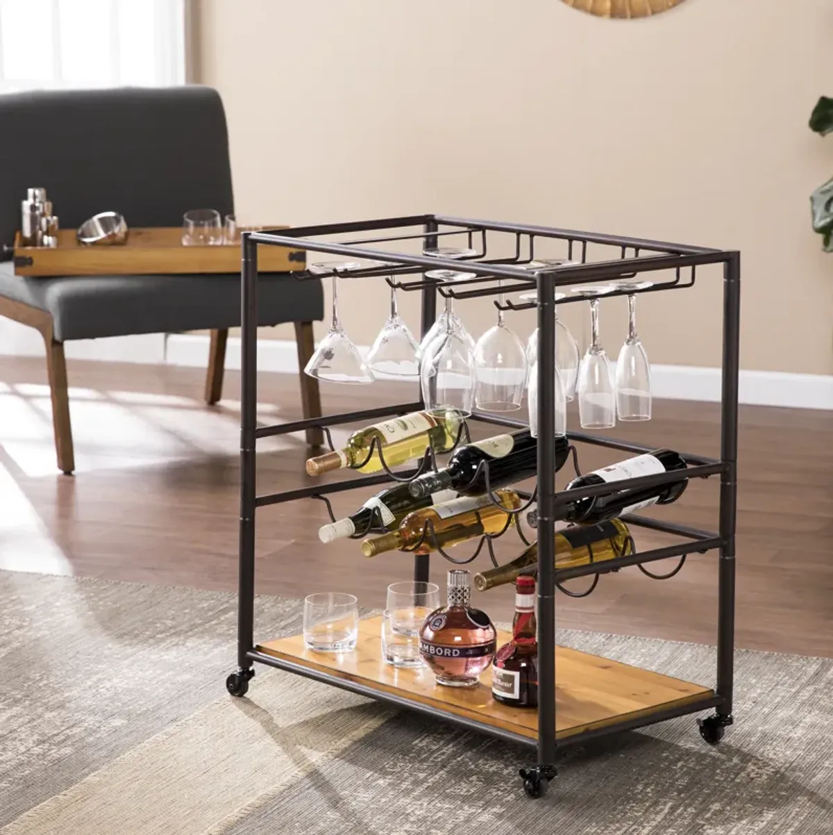 Boston Bar Cart