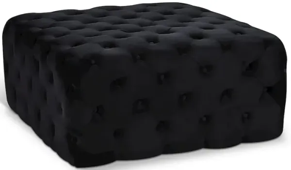 Meridian Furniture Ariel Velvet Ottoman/Bench
