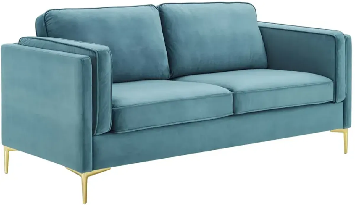 Kaiya Performance Velvet Sofa