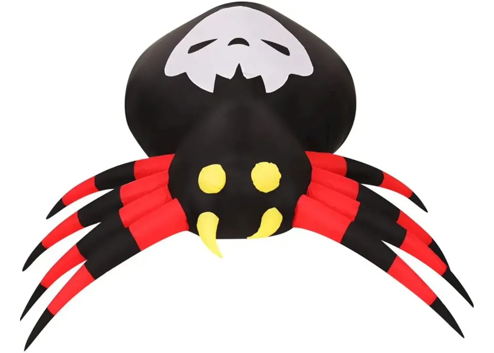 Haunted Hill Farm 6ft Inflatble Spider with Disco Lights