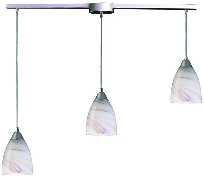 Pierra Mini Slim Linear White Pendant