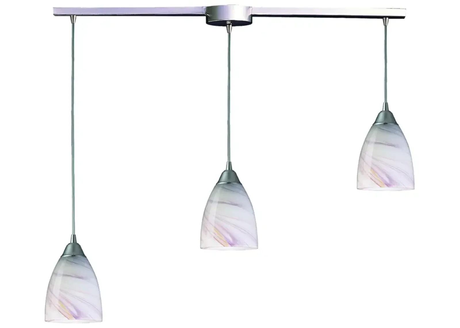 Pierra Mini Slim Linear White Pendant