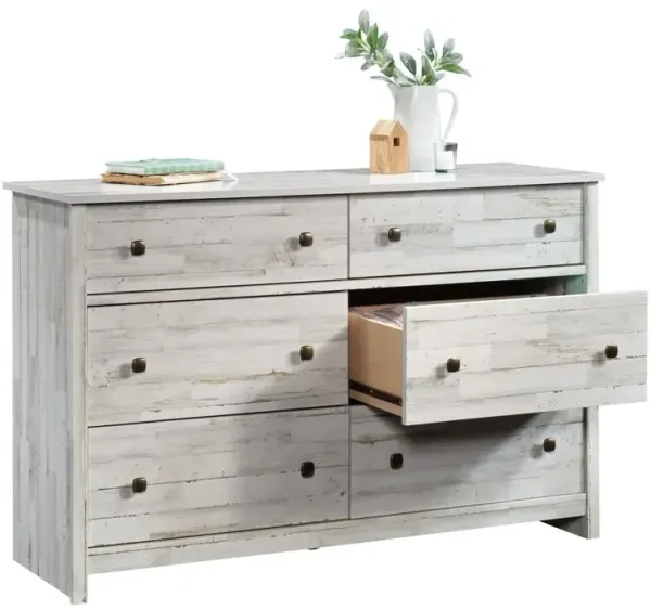 Sauder River Ranch Dresser White Plank