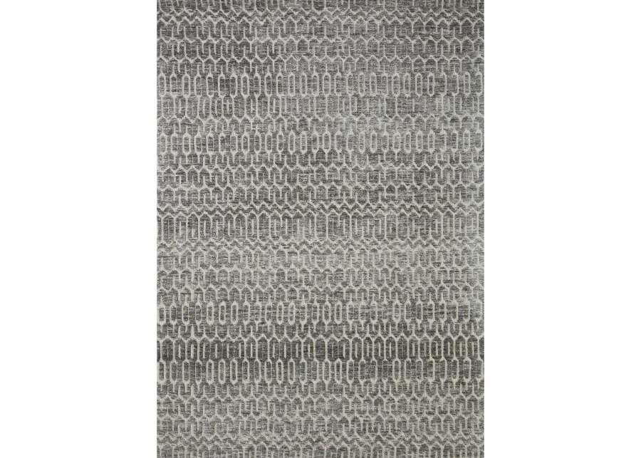 Neda NED03 Ivory/Charcoal 8'6" x 12' Rug