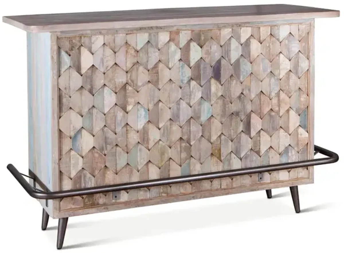 Belen Kox Vintage Reclaimed Teak Bar, Belen Kox