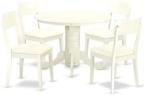 Dining Room Set Linen White