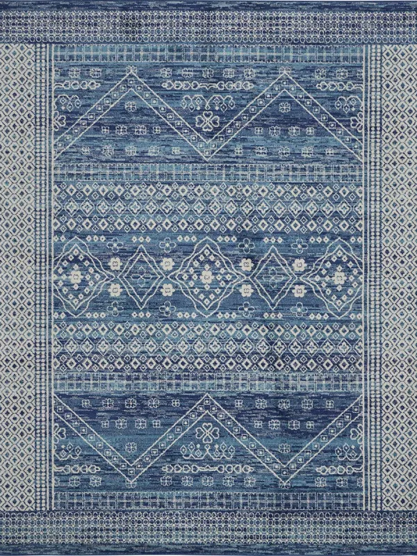 Passion PSN27 Navy/Blue 8' x 10' Rug