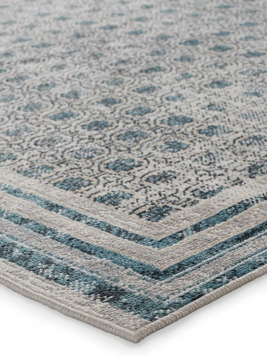 Nadine Allora Gray 2' x 6' Runner Rug