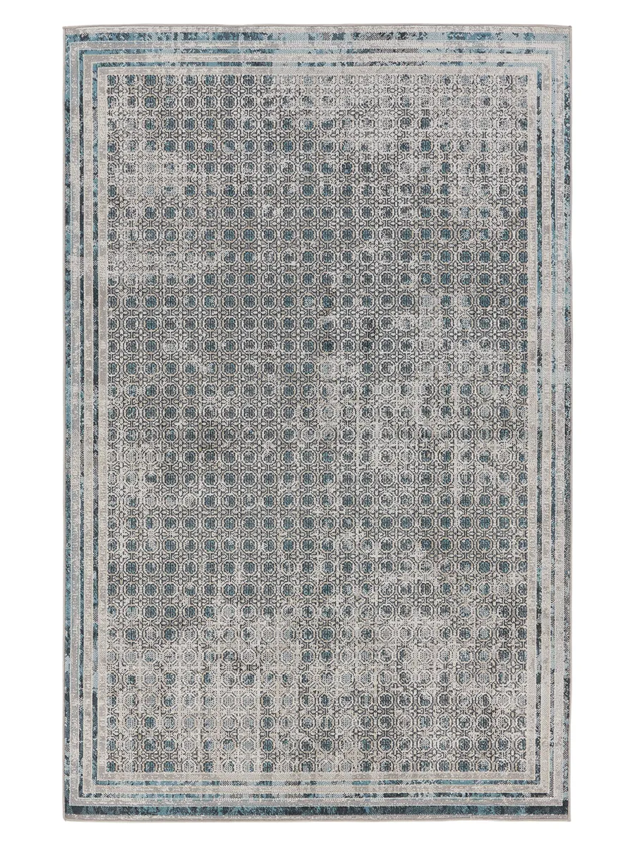 Nadine Allora Gray 2' x 6' Runner Rug