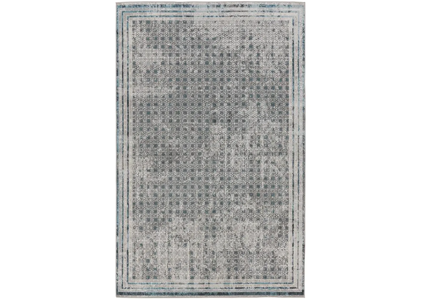 Nadine Allora Gray 2' x 6' Runner Rug