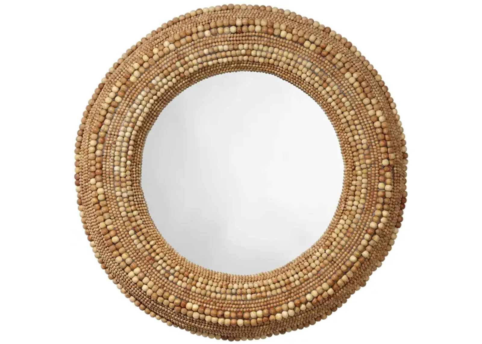 Strand Beaded Mirror