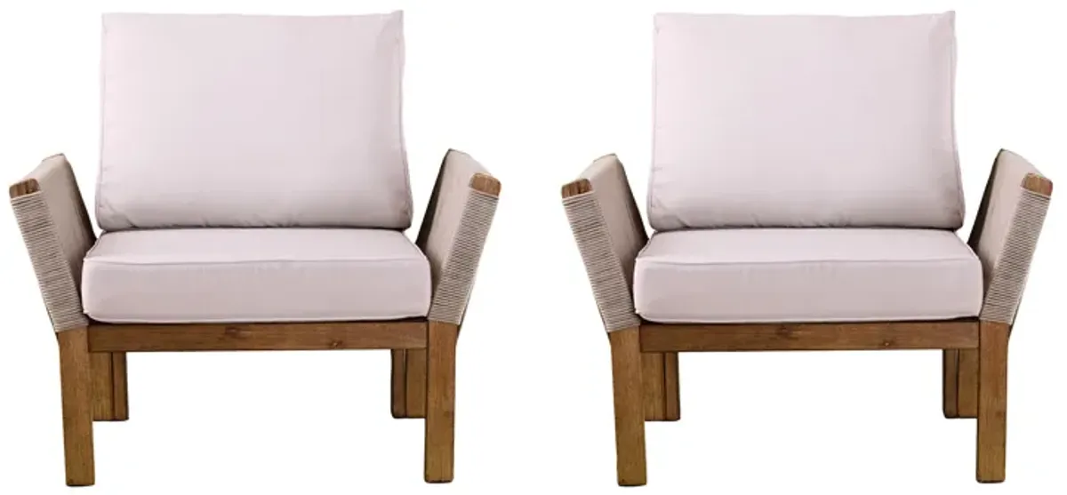 Savoy Pair Outdoor Chairs