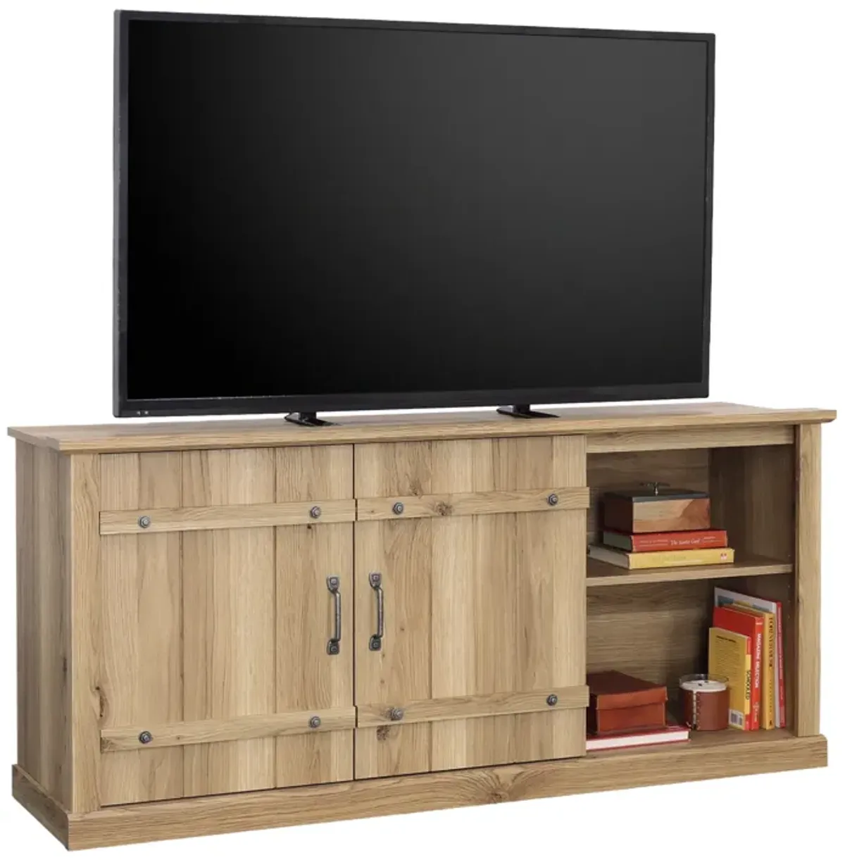 Sauder Select TV Credenza with Sliding Doors