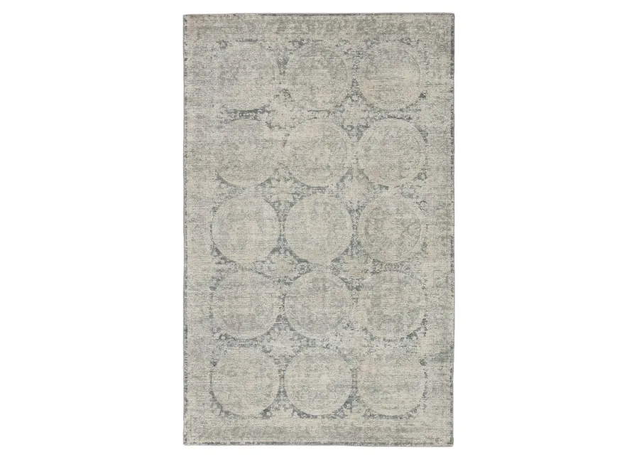 Brentwood- Barclay B Crescent Blue 5' x 8' Rug