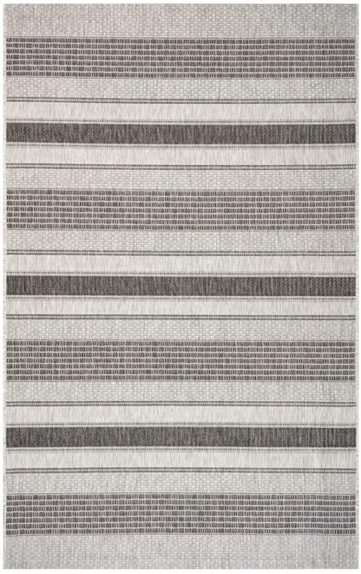 Striped Rectangular Outdoor Area Throw Rug