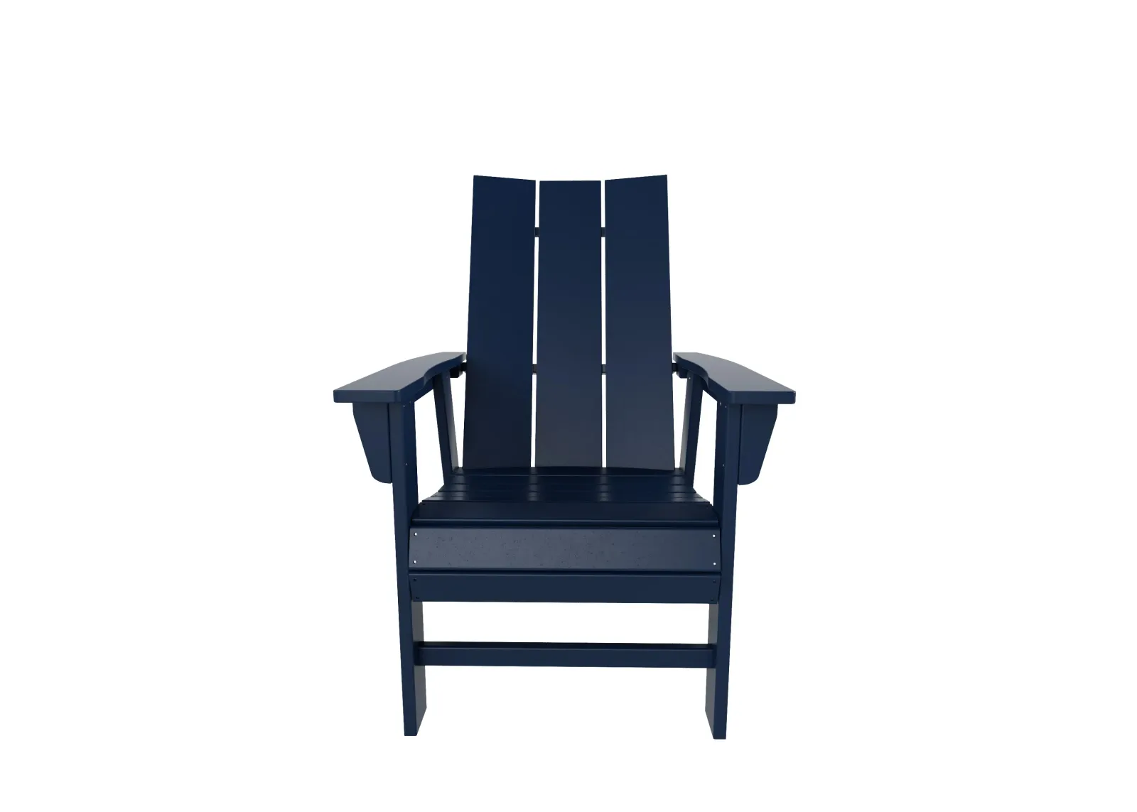 WestinTrends Outdoor Patio Modern Adirondack Dining Chair