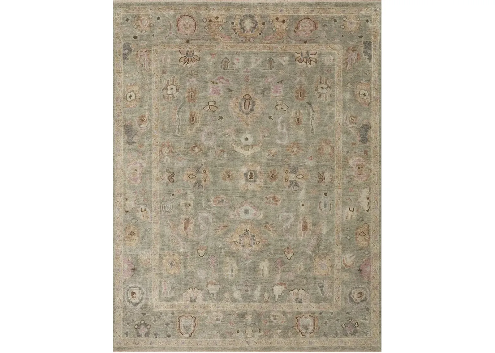 Helena HEL03 Sage/Sunset 7'9" x 9'9" Rug