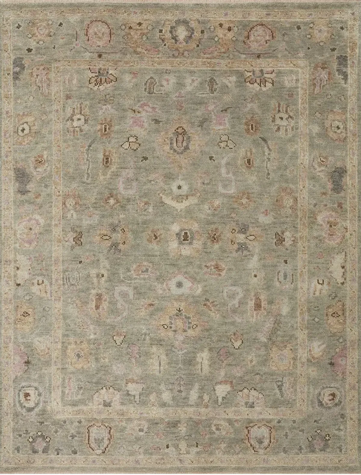 Helena HEL03 Sage/Sunset 7'9" x 9'9" Rug