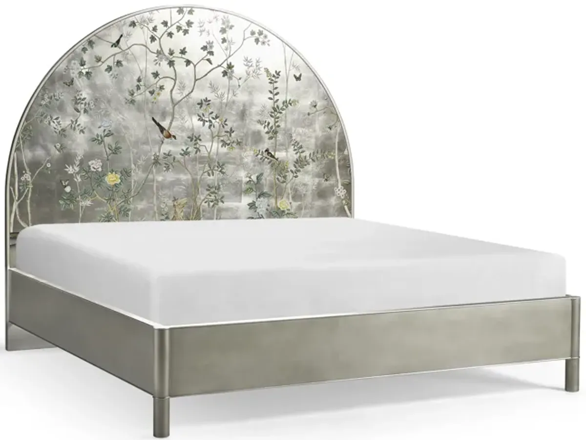 Shimmering Moon Round King Bed