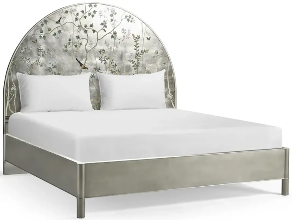 Shimmering Moon Round King Bed