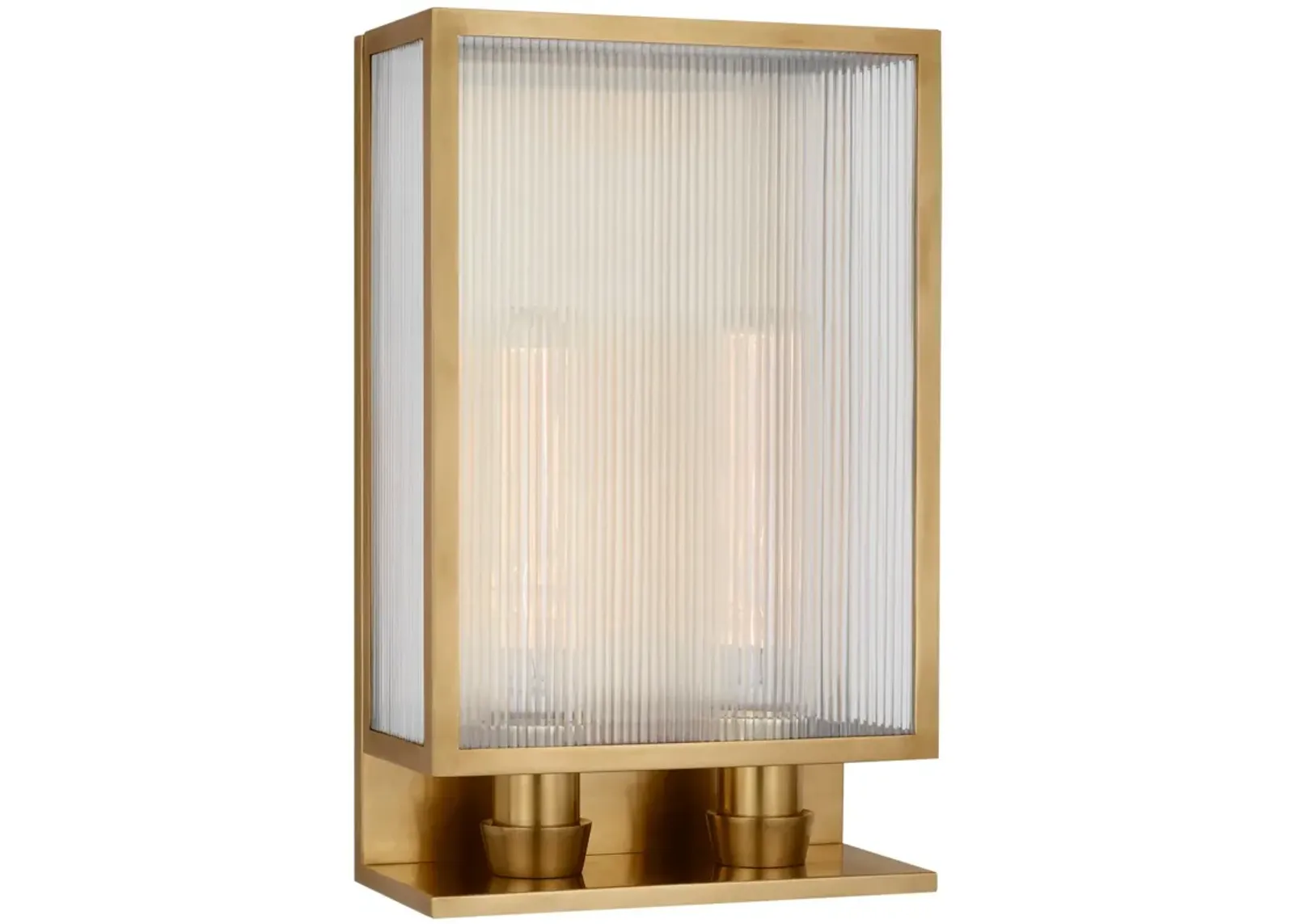 York 16" Double Box Sconce