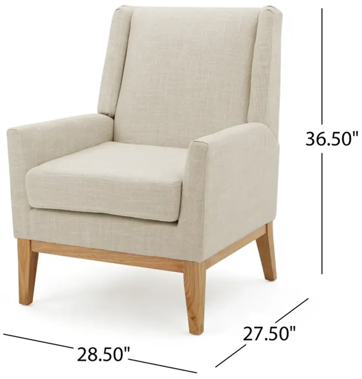 Merax Modern Living Room Chair Accent Armchair