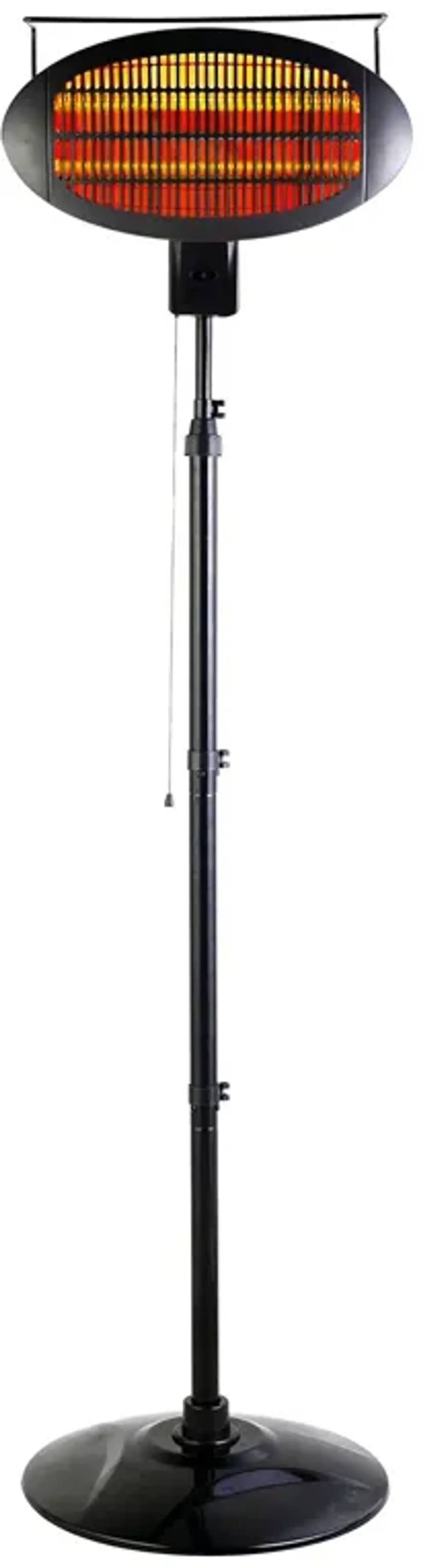 Optimus Garage-Outdoor Floor Standing Infrared Patio Heater with Remote