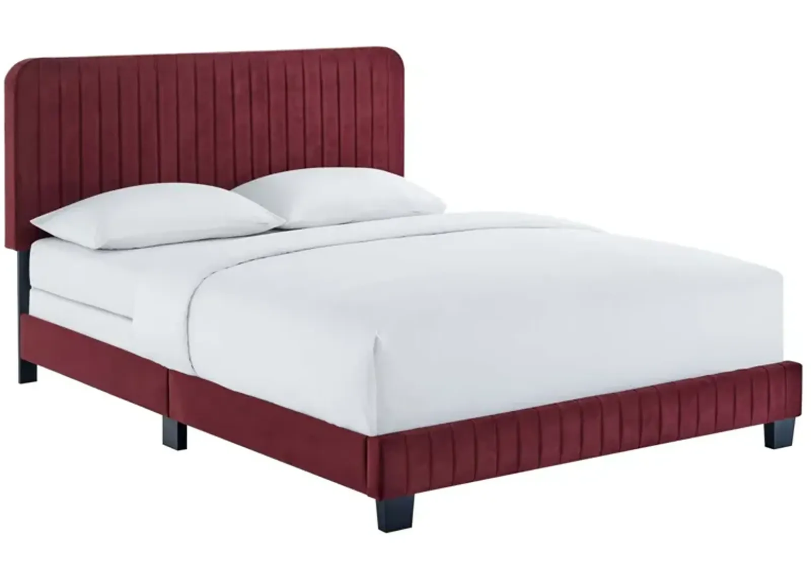 Modway - Celine Channel Tufted Performance Velvet Twin Bed