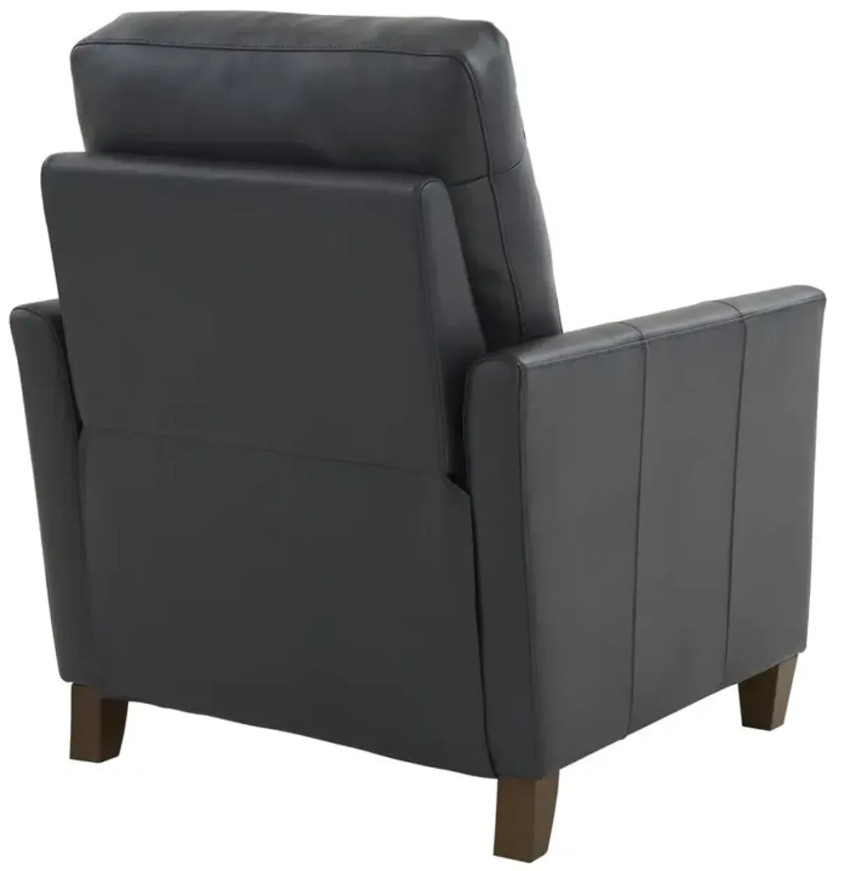 Comfort Pointe Penny Midnight Blue Faux Leather Modern Recliner