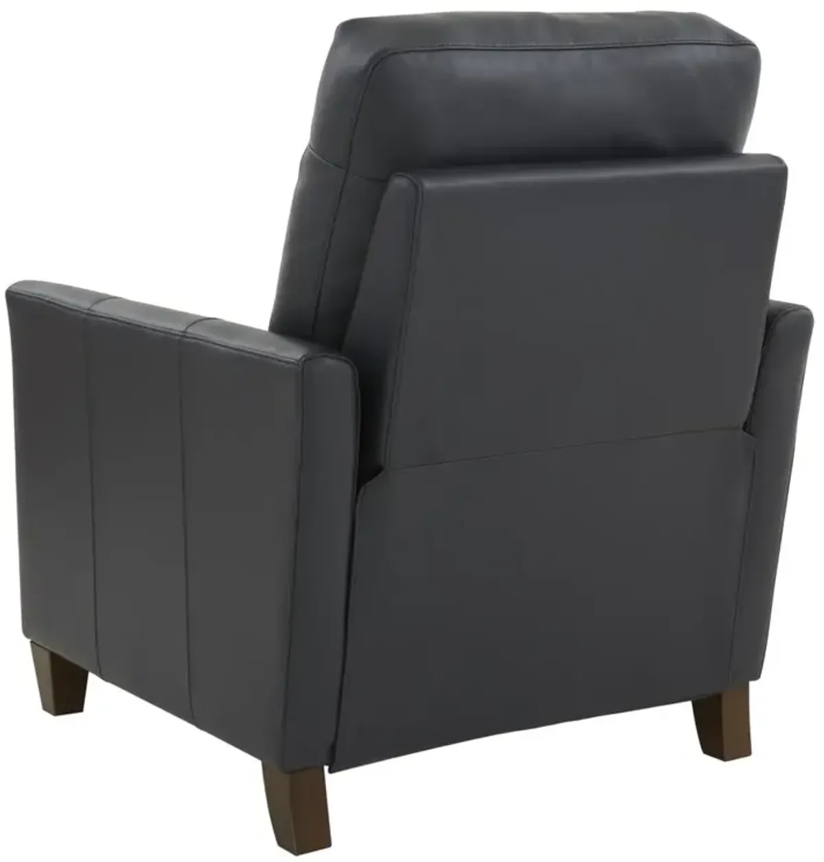 Comfort Pointe Penny Midnight Blue Faux Leather Modern Recliner