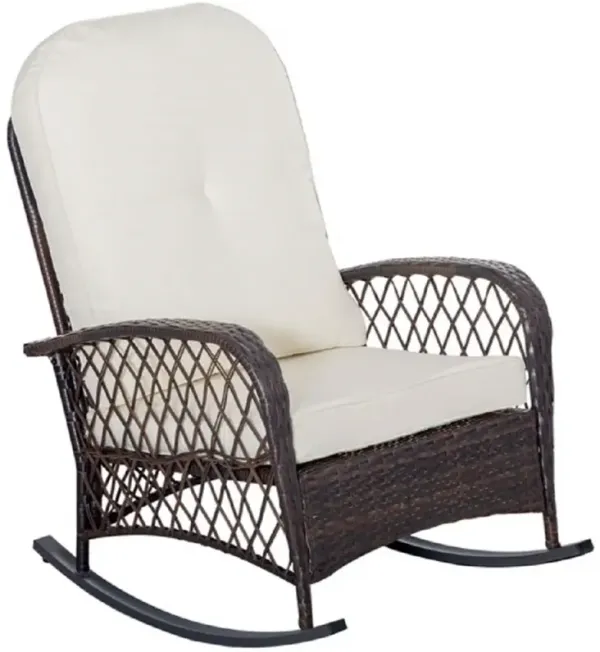 Classic Garden Chair Rocking Chair for Outdoor Relaxation, Porch And Patio