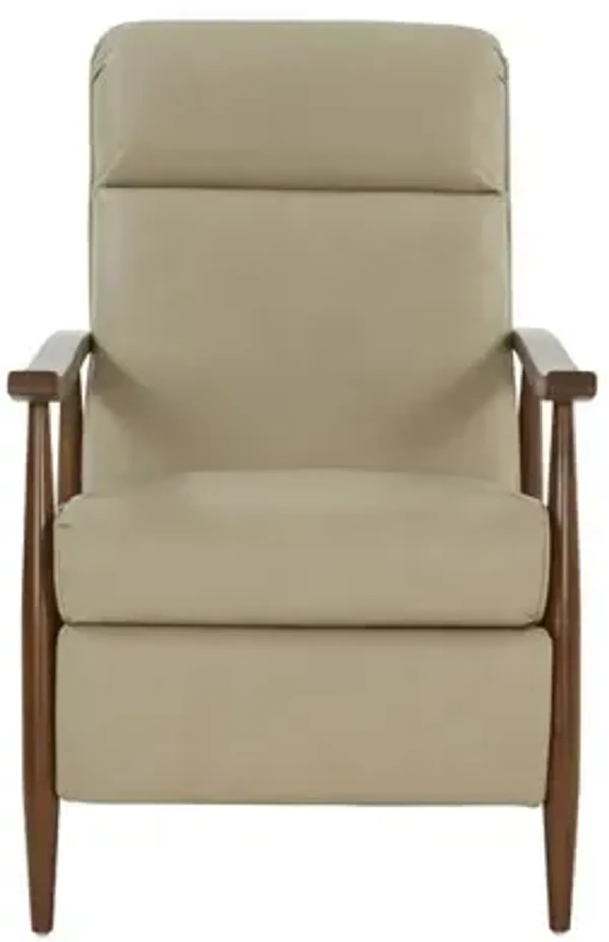 Barcalounger 7-1158 Hampton Push Thru The Arms Recliner, Cream