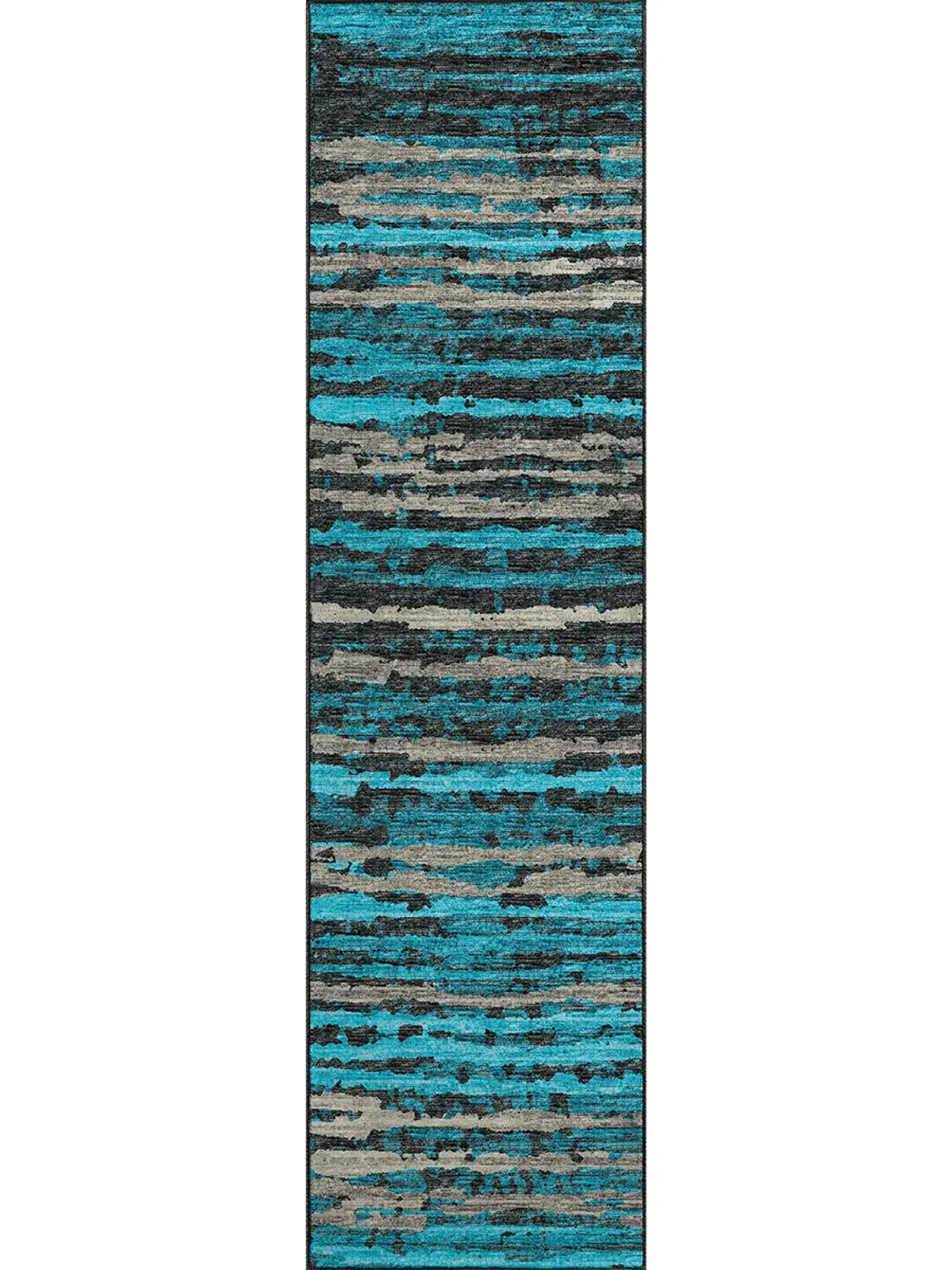 Brisbane BR4 Teal 2'3" x 7'6" Rug