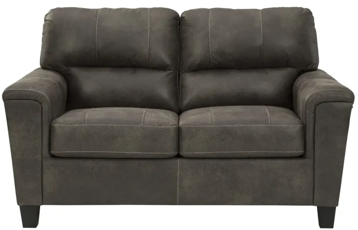 Navi Smoke Loveseat