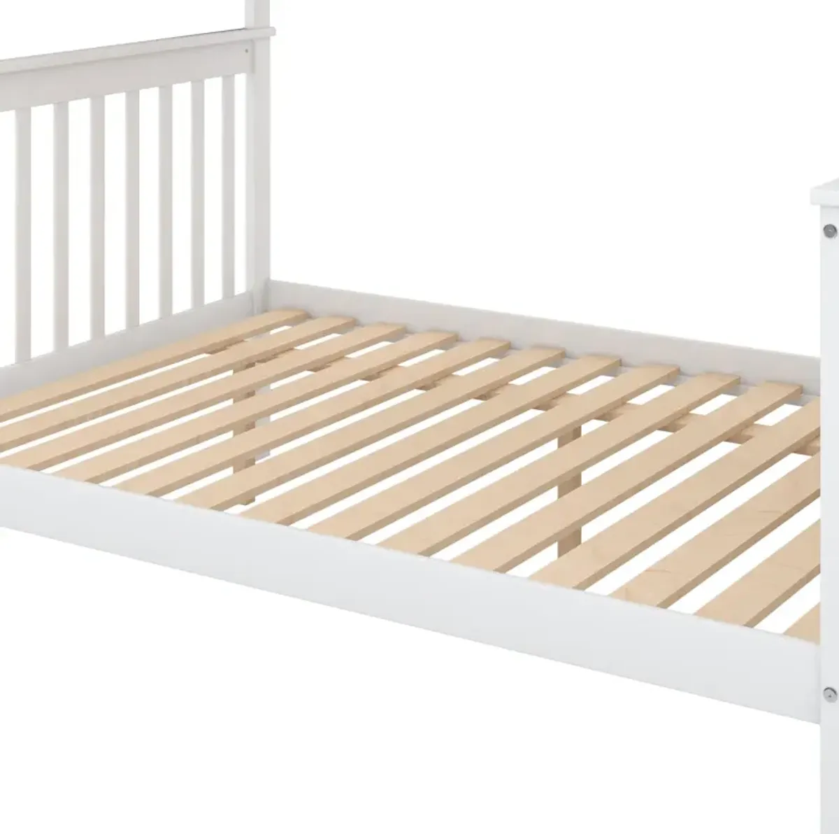 Twin Over Full Stairway Bunk Bed With Storage