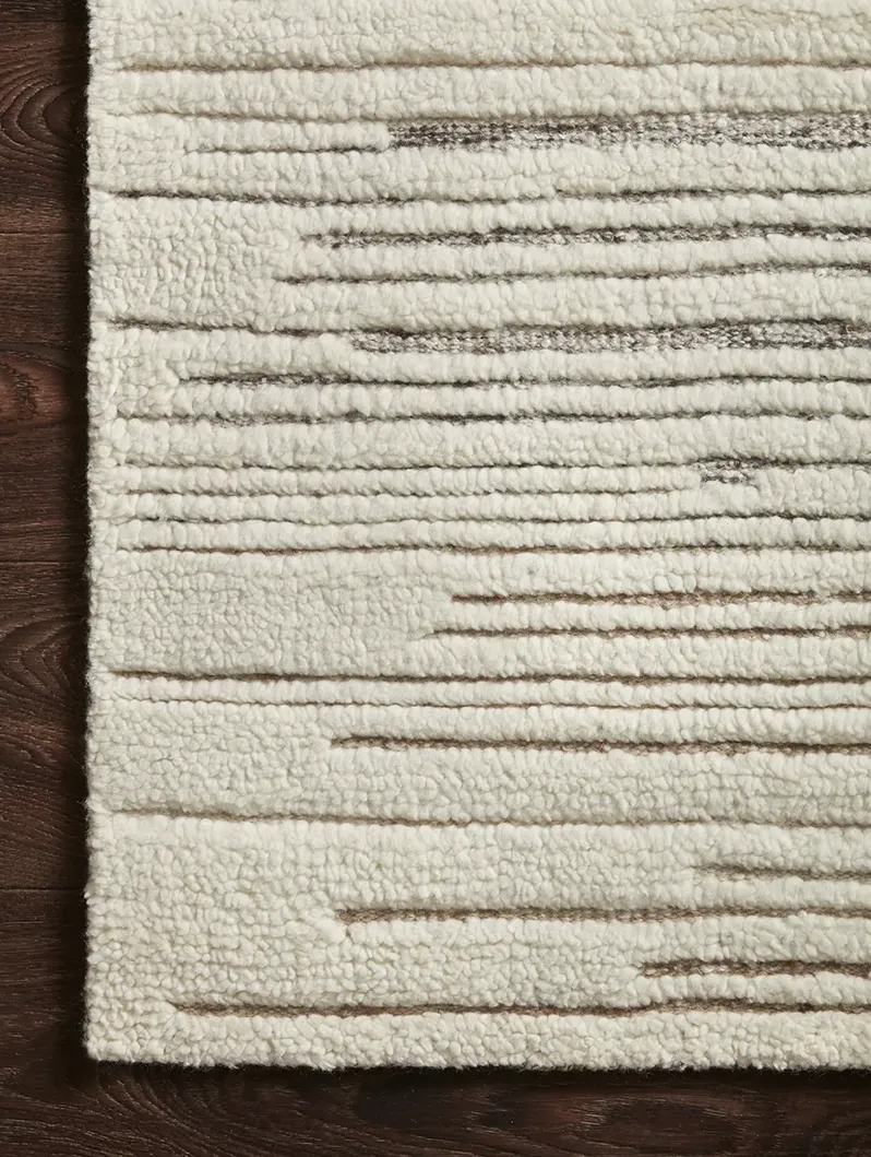 Bennett BEN04 Ivory/Pebble 7'9" x 9'9" Rug