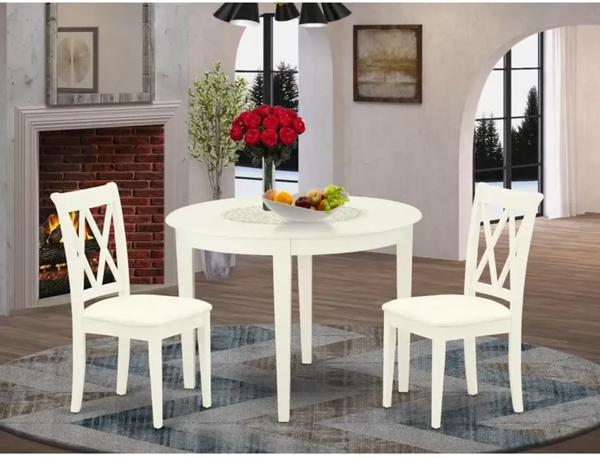 Dining Room Set Linen White