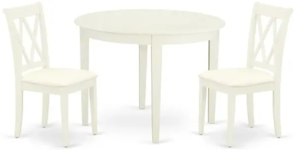 Dining Room Set Linen White