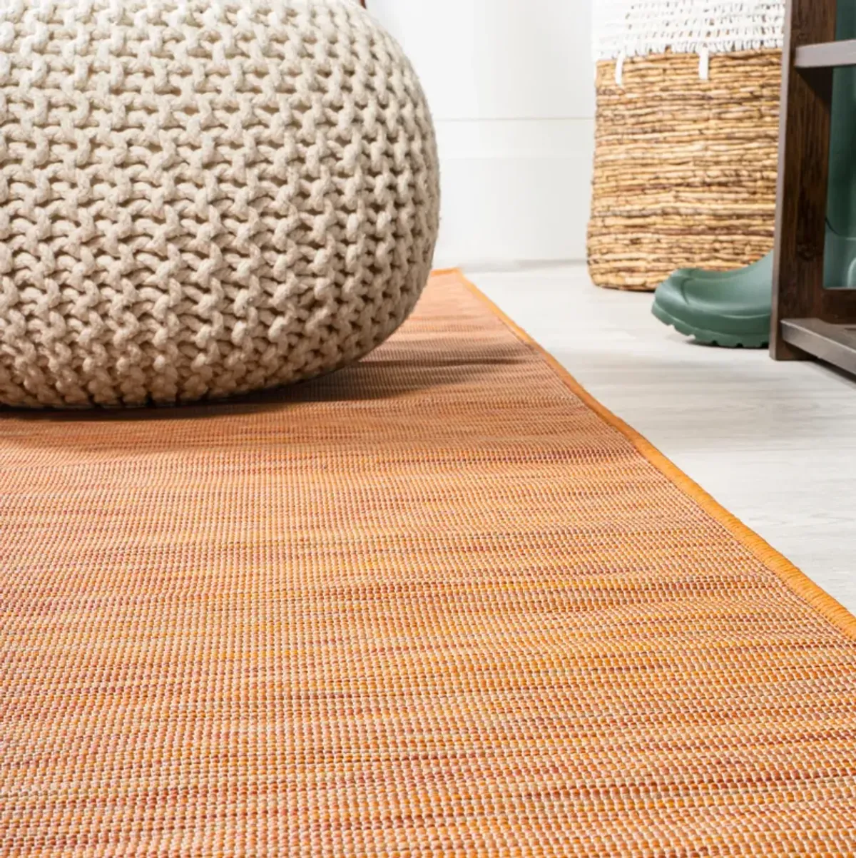 Ethan Modern Flatweave Solid Area Rug